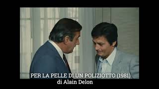 SCENE CULT  PER LA PELLE DI UN POLIZIOTTO 1981 di Alain Delon [upl. by Naegem]