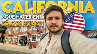 24 HORAS en CALIFORNIA USA 🇺🇸  ¿Qué pude visitar [upl. by Ayor]