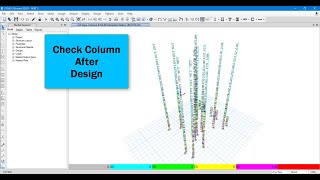 Design amp Check Column On Etabs [upl. by Lletram]