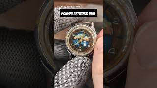 Watch Pobeda artwork dial hollyhistory7 [upl. by Aneeg]