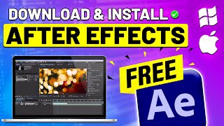 How to Download Adobe After Effects for FREE on PC amp MAC in 2024 Updated Way [upl. by Madelene]