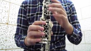 ABRSM Grade 2 C1 Prelude from L Arlésìenne Clarinet in Bb amp Clarinet in C [upl. by Ennairac883]