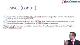 Introduction to IFRS 16 Leases  ACCA SBR lectures [upl. by Almeta]