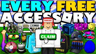 This Game AWARDS Every FREE ACCESSORY ROBLOX [upl. by Boniface]