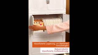 Joybos® Installationsfreier KleiderschrankAufbewahrungsorganisator mit Rollen F227 [upl. by Inhoj]