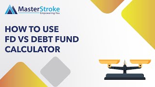 How to use FD vs Debt Fund Calculator [upl. by Ariamat]