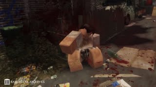 Man uploads video of himself shooting homeless person  Roblox [upl. by Hamrah]