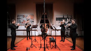 Scheidt  De Jong Canzona Bergamasca performed by Neobrass quintet [upl. by Schott]