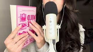 ASMR Book Haul relaxing whispers  tapping [upl. by Komsa]