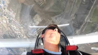 IS28B2 Aerobatic Training Flight [upl. by Nalyk]