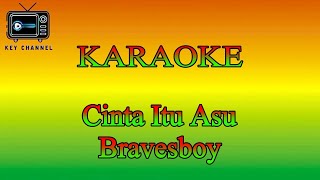 KARAOKE Reggae Cinta Itu Asu  Bravesboy [upl. by Areta]