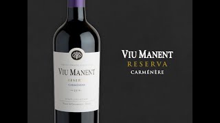 Viu Manent Reserva Carmenere Korean [upl. by Anelas]