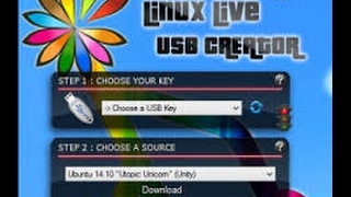 How to create Linux Live USB Linux Live Usb creator Win 10 [upl. by Yevrah41]