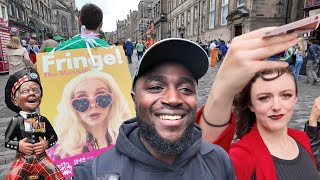 I VISITED THE WORLDS LARGEST ART FESTIVAL  EDINBURGH FRINGE FESTIVAL [upl. by Yoho]