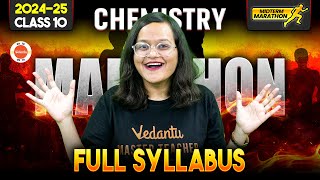 Complete CBSE Chemistry Class 10th  Mid Term in One Shot  Marathon Series  Nikita Mam [upl. by Riggins]