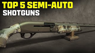 The TOP 5 BEST 12 Gauge SemiAuto Shotguns For 2024 [upl. by Stockton]