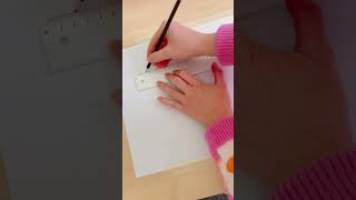 How to make a 3D mini art gallery to show off your artwork Art sketchbook tips DIY part 1 lineart [upl. by Rendrag997]