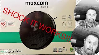 MAXCOM MH19 robot vacuum works very well [upl. by Neema]