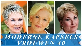 Moderne kapsels vrouwen 40 [upl. by Nathaniel]