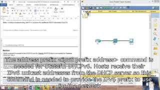 10244 Lab  Troubleshooting DHCPv6 [upl. by Telrats]