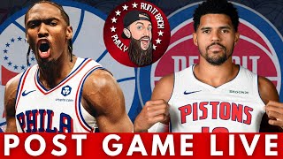 Sixers vs Pistons Post Game Live CallIn Show [upl. by Lamar]