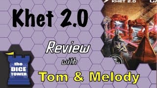 Khet 20 the Laser Game Review  with Tom and Melody Vasel [upl. by Nwahshar]