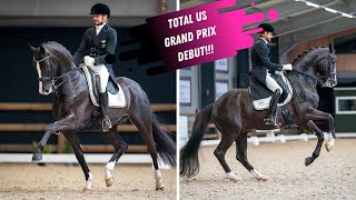 Edward Gal amp Total US Totilas Grand Prix Debut  807 [upl. by Menashem95]