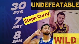 quotSteph Curry dominates with 24 points leading the Warriors to a 125112 win over the Wizards quot nba [upl. by Francois]