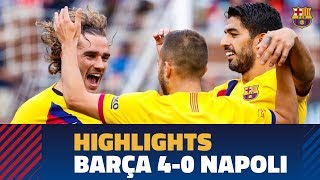 FC Barcelona – SCC Napoli 40 HIGHLIGHTS [upl. by Farro939]