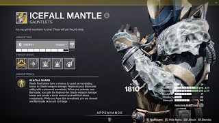 Icefall Mantles shield is pretty cool [upl. by Ewall]