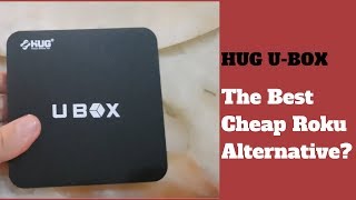 HUG UBOX Android Media Player Review  Cheap Roku Alternative [upl. by Aimet]