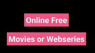 Free online movies and webservices [upl. by Queena]