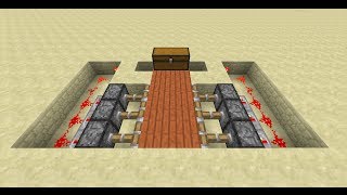 Trampa de lava con Cofre de Redstone Minecraft 174 [upl. by Agnese]