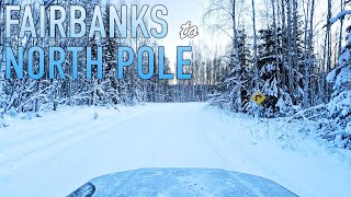 Fairbanks to North Pole Drive in 4K [upl. by Eudoca]