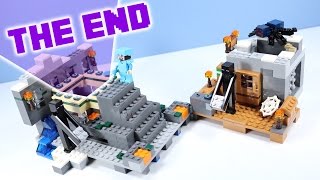 LEGO Minecraft The End Portal 21124 with Cave Spider [upl. by Brigette714]