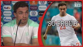 So Proud  Xherdan Shaqiri on what it means to captain Switzerland vs Spain  Euro 2020 [upl. by Tymothy]