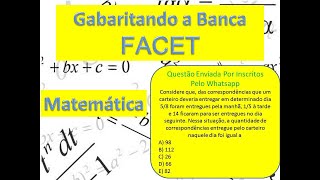 Considere que das correspondências que um carteiro deveria entregar em determinado dia 58 foram [upl. by Niveg]