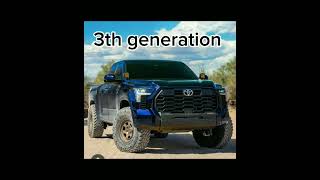 Evolution of Toyota tundra [upl. by Gereld756]