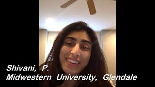 Midwestern University Physician Assistant Program Glendale  Acceptance Interview  Shivani [upl. by Ahseenal]