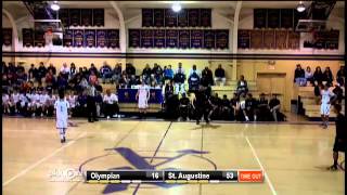 Boys Basketball  Olympian vs St Augustine [upl. by Llevart]