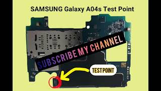 test point samsung A04S [upl. by Auhs]