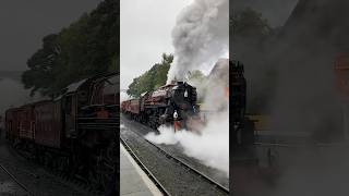 USATC No2253 ‘Omaha’ departing Grosmont NYMRSteamGala2024 [upl. by Keefer667]