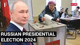 Russia Presidential Election 2024 LIVE Day 3  Voting Underway As Vladimir Putin Eyes Fifth Term [upl. by Aneelad]