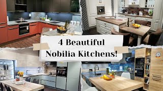 Explore 4 Stunning Nobilia Kitchens [upl. by Ginder]