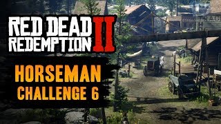 Red Dead Redemption 2 Horseman Challenge 6 Guide  Ride From Strawberry to Saint Denis in 9 Minutes [upl. by Just797]