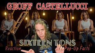 Ep 121 Geoff Castellucci  Sixteen Tons  Reaction  PopUp Facts [upl. by Ymerrej]