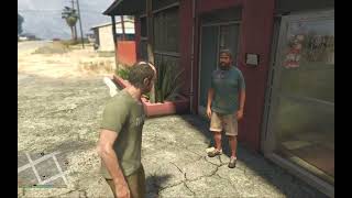 messing with npcs sandy shores gta 5 [upl. by Luing263]