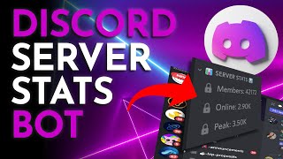 How to Add Server Stats on Discord 2022  server stats bot discord [upl. by Lehmann]