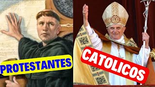 Diferencias Principales Entre CATOLICOS Y PROTESTANTES [upl. by Felecia]