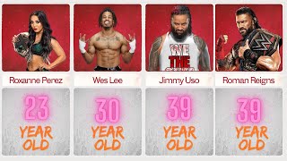 WWE Wrestlers AGES REVEALED in 2024 [upl. by Kitty]